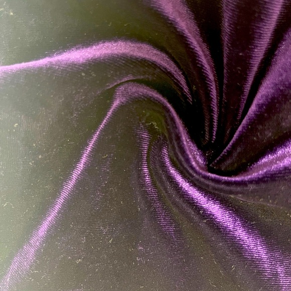 NWOT ⚜️💜⚜️ Laina Rauma velvet purple shorts size S - Picture 7 of 11